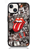 Rolling Stones Collage iPhone 14 Plus Case
