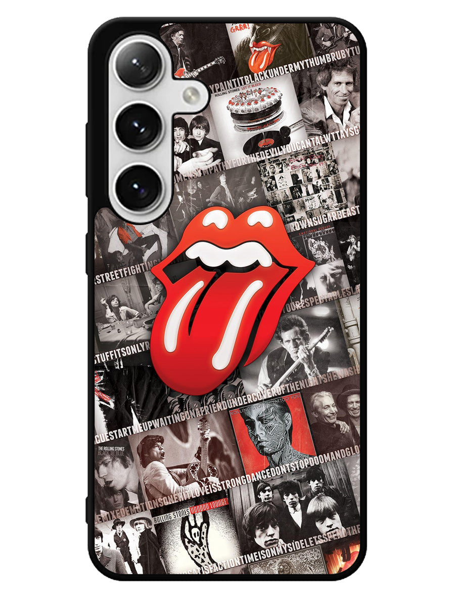 Rolling Stones Collage Samsung Galaxy S24 5G Case