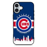 Chicago Cubs 2016 World Series Cahmps iPhone 16 Plus Case QC4447