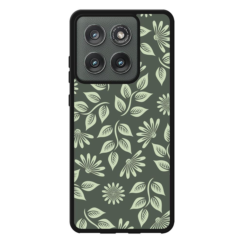 Leaf Pattern FLB0366 Motorola Moto Edge 2025 Case