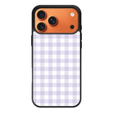 Checkerboard Purple FLB0368 iPhone 17 Pro Case
