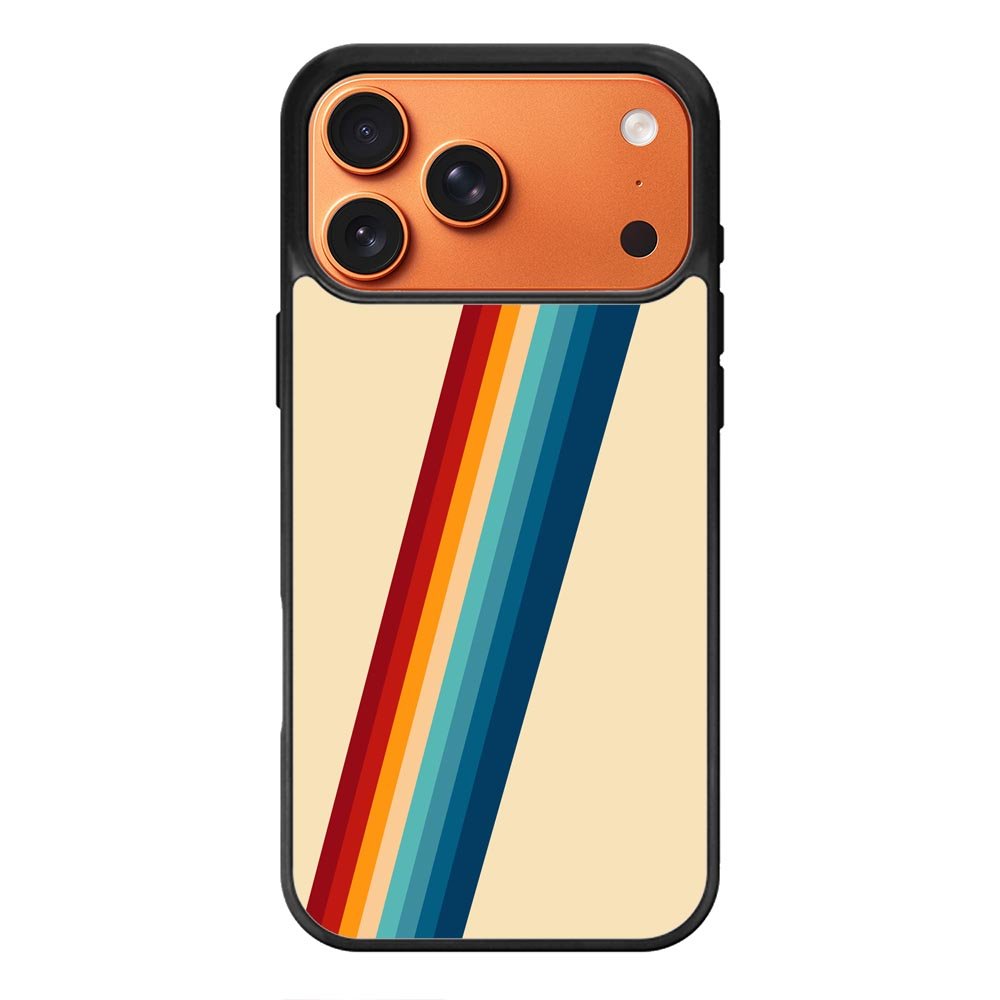 Retro Color Stripe FLB0407 iPhone 17 Pro Max Case