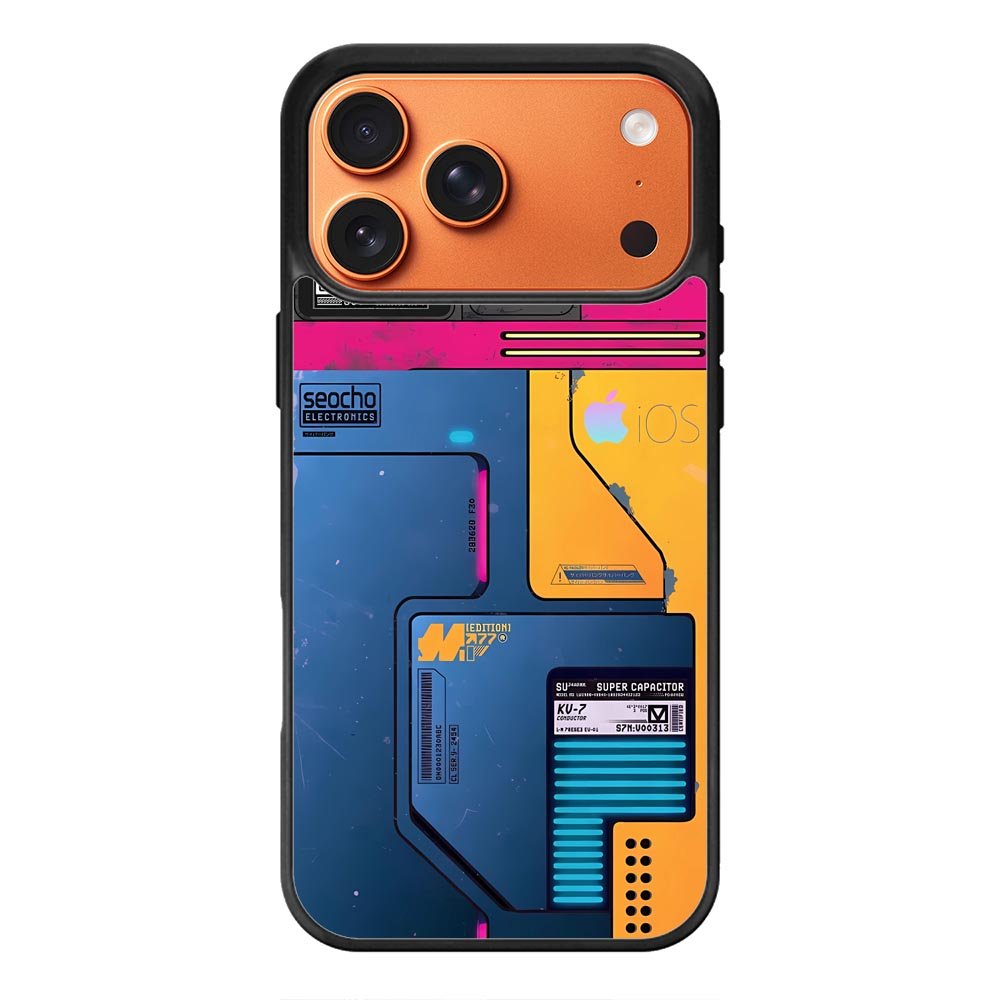 Ios Machine FLB0408 iPhone 17 Pro Case