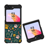 Dog Paws FLB0424 Samsung Galaxy Z Flip 5 , Z Flip 4 , Z Flip 3 , Z Fold 5 , Z Fold 4 , Z Fold 3 5G Case