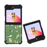 Dog Breed FLB0425 Samsung Galaxy Z Flip 5 , Z Flip 4 , Z Flip 3 , Z Fold 5 , Z Fold 4 , Z Fold 3 5G Case