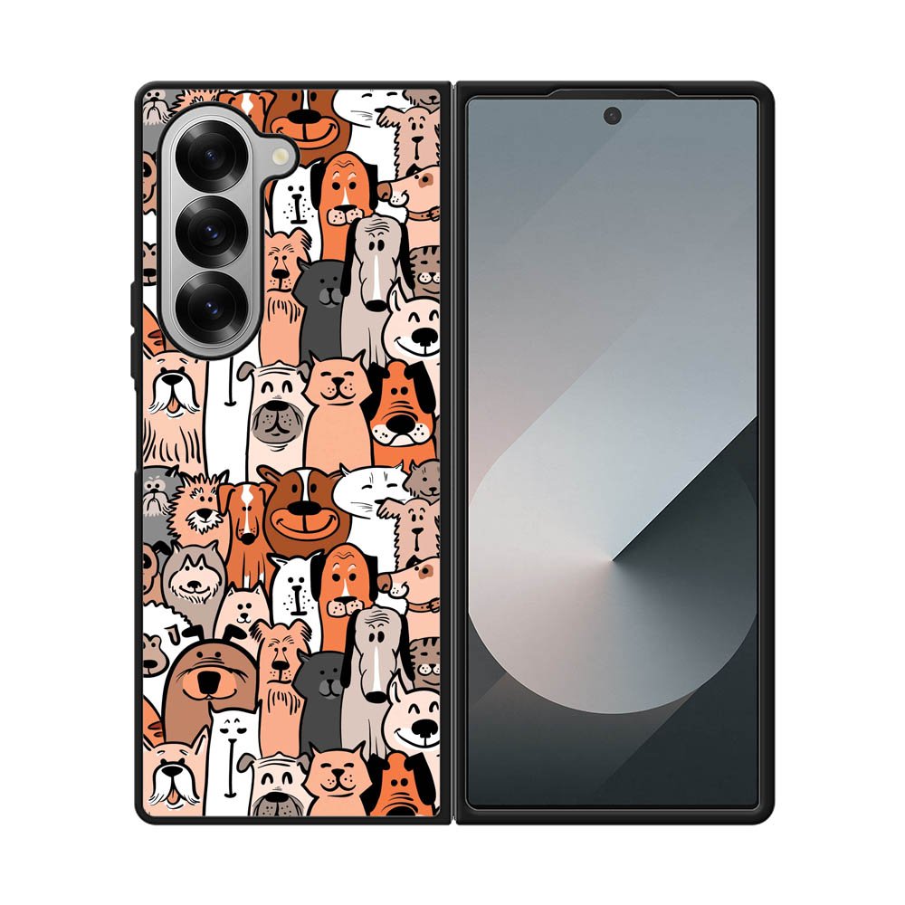 Doggie Breed FLB0429 Samsung Galaxy Z Fold 7 5G Case