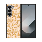 Puupy Doodle FLB0430 Samsung Galaxy Z Fold 7 5G Case