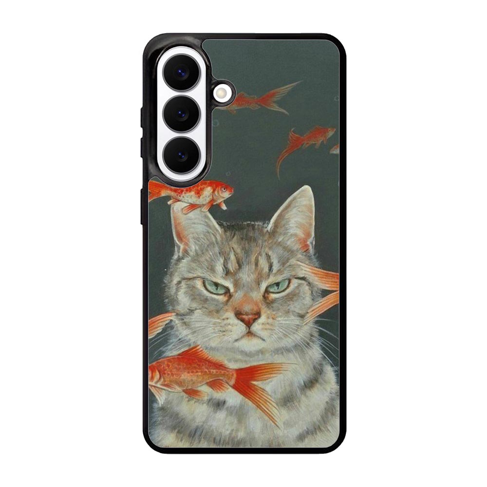 Cat Fish Samsung Galaxy S26 Case QC4397