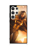 Wonder Women Gold Armor Samsung Galaxy S23 Ultra 5G Case QC1998