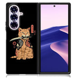 Samurai Cat Samsung Galaxy Z Fold 7 Case OV11022