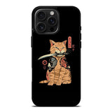 Samurai Cat iPhone 16 Pro Max Case OV11022