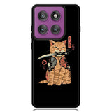 Samurai Cat Motorola Moto Edge 2025 | Moto Edge 60 Fusion | Moto Edge 60 Pro Case OV11022