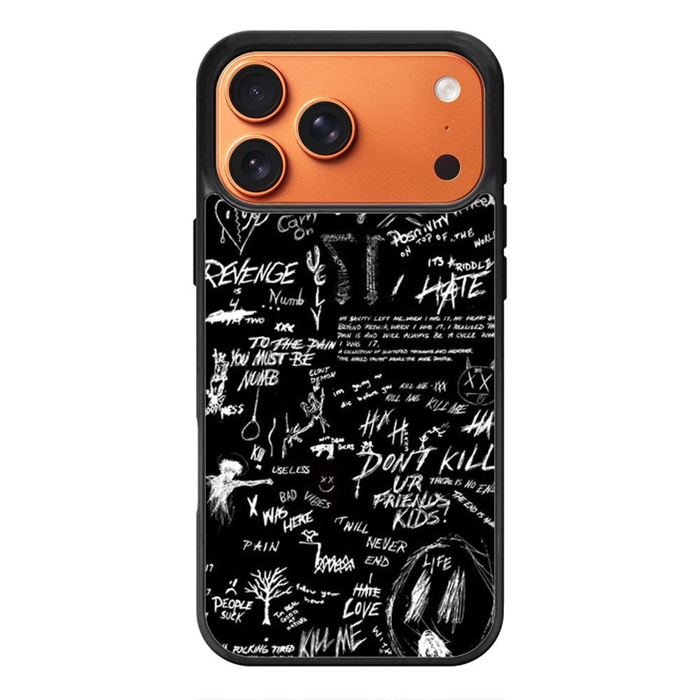 XXXTENTACION Quote iPhone 17 Pro Case QC10960