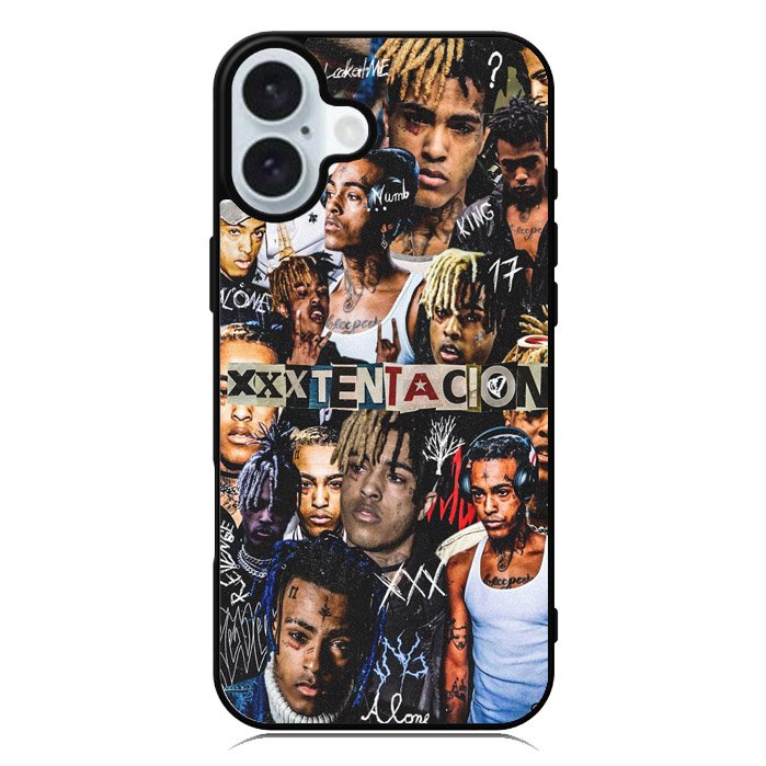 Xxxtentacion Collage iPhone 16 Plus Case