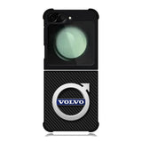 Volvo Logo Carbon Samsung Galaxy Z Flip 6 5G 2024 Case OV10760