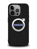 Volvo Logo Carbon iPhone 14 Pro Max Case QC10760