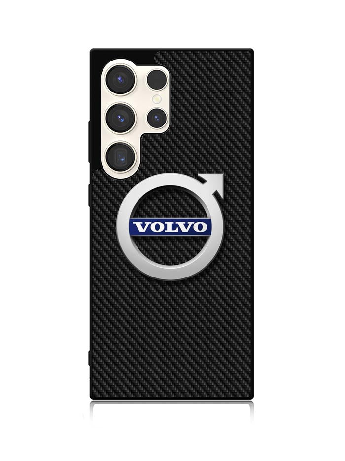 Volvo Logo Carbon Samsung Galaxy S24 Ultra 5G Case OV10760