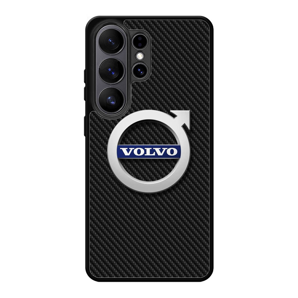 Volvo Logo Carbon Samsung Galaxy S26 Ultra Case OV10760