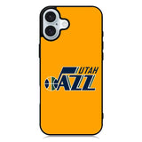 Utah Jazz iPhone 16 Plus Case QC10753