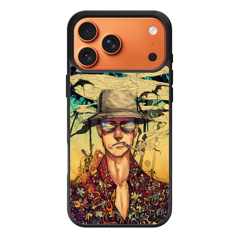 Man With Cigarette iPhone 17 Pro Case QC10483