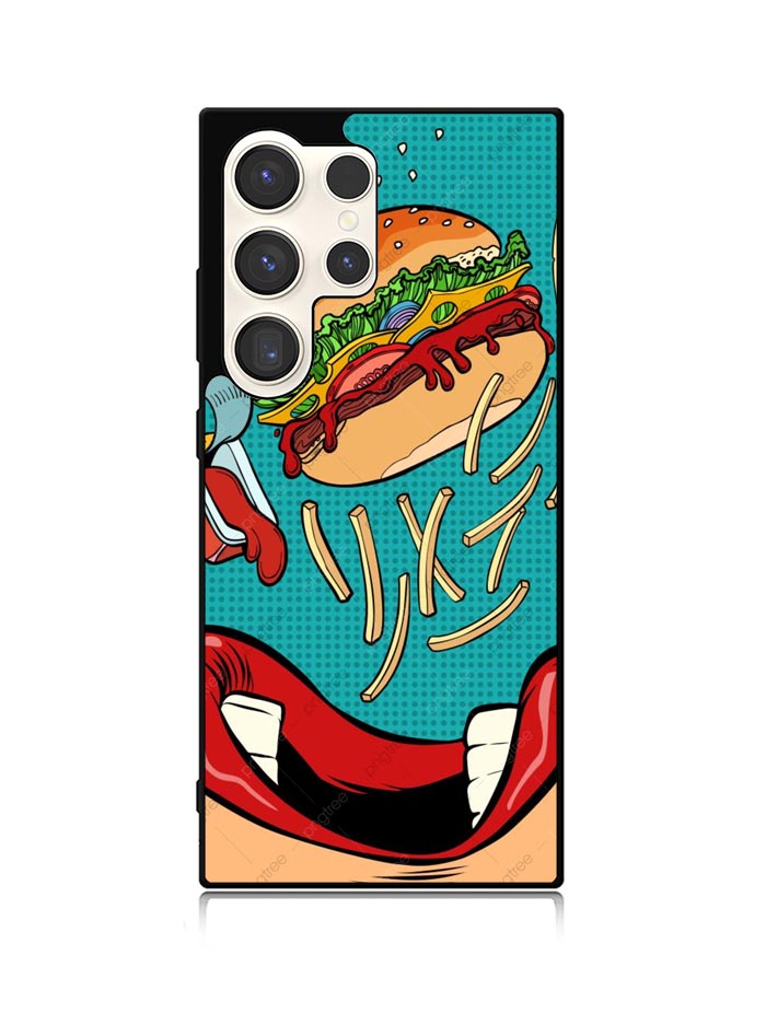 Burger Samsung Galaxy S24 Ultra 5G Case OV10340