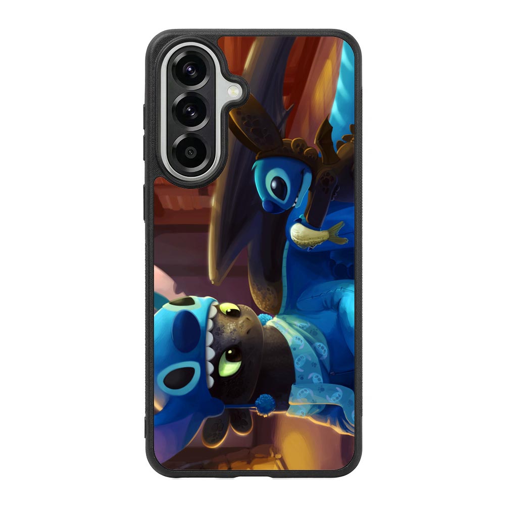 Toothless and Stitch Parody Samsung Galaxy A37 Case QC0550
