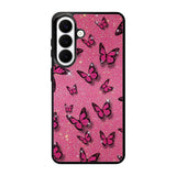 butterfly glitter Samsung Galaxy S26 Case