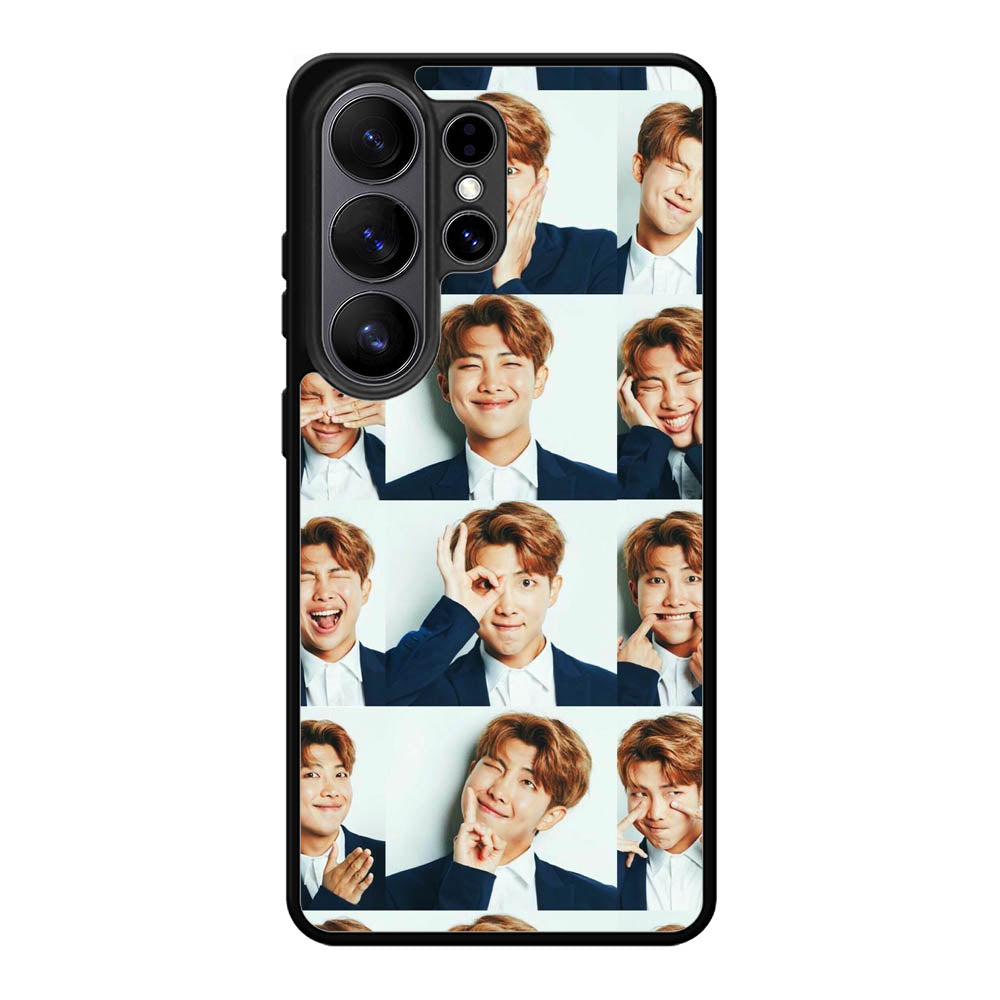 BTS Rapmonster Photo Collage Samsung Galaxy S26 Ultra Case OV9701