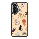Happy Cat day Samsung Galaxy A57 Case OV9714