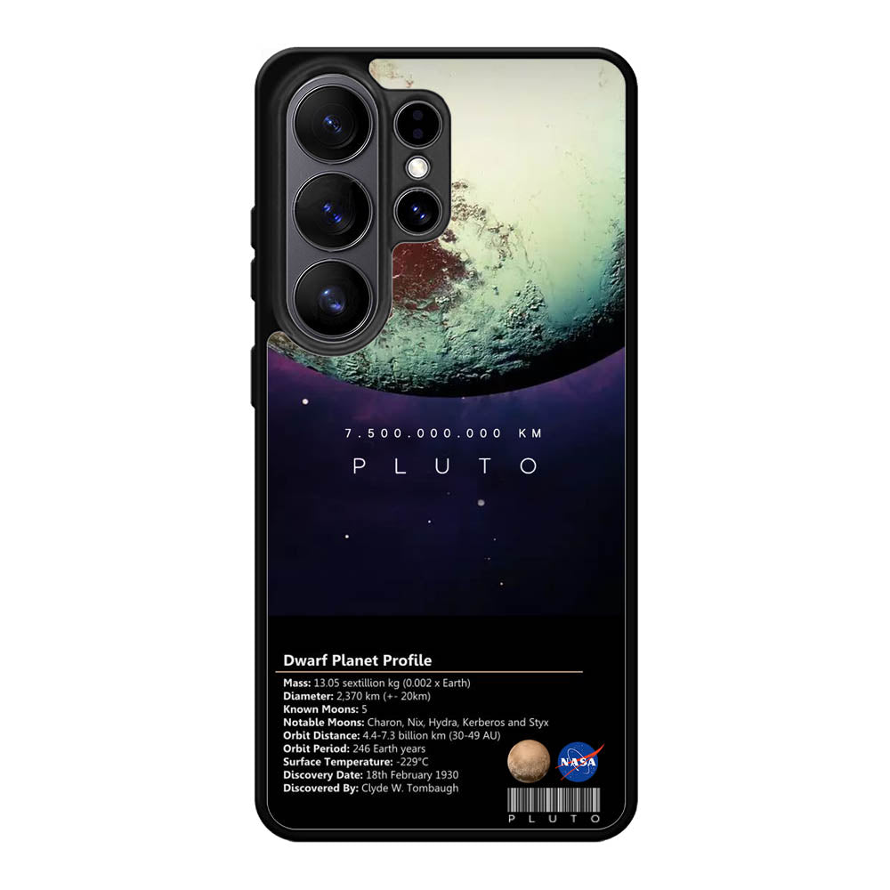 Space Facts Pluto Samsung Galaxy S26 Ultra Case QC9687