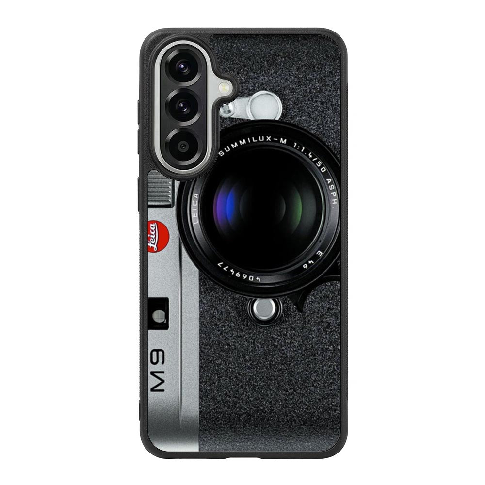 Black M9 Leica Camera Samsung Galaxy A37 Case