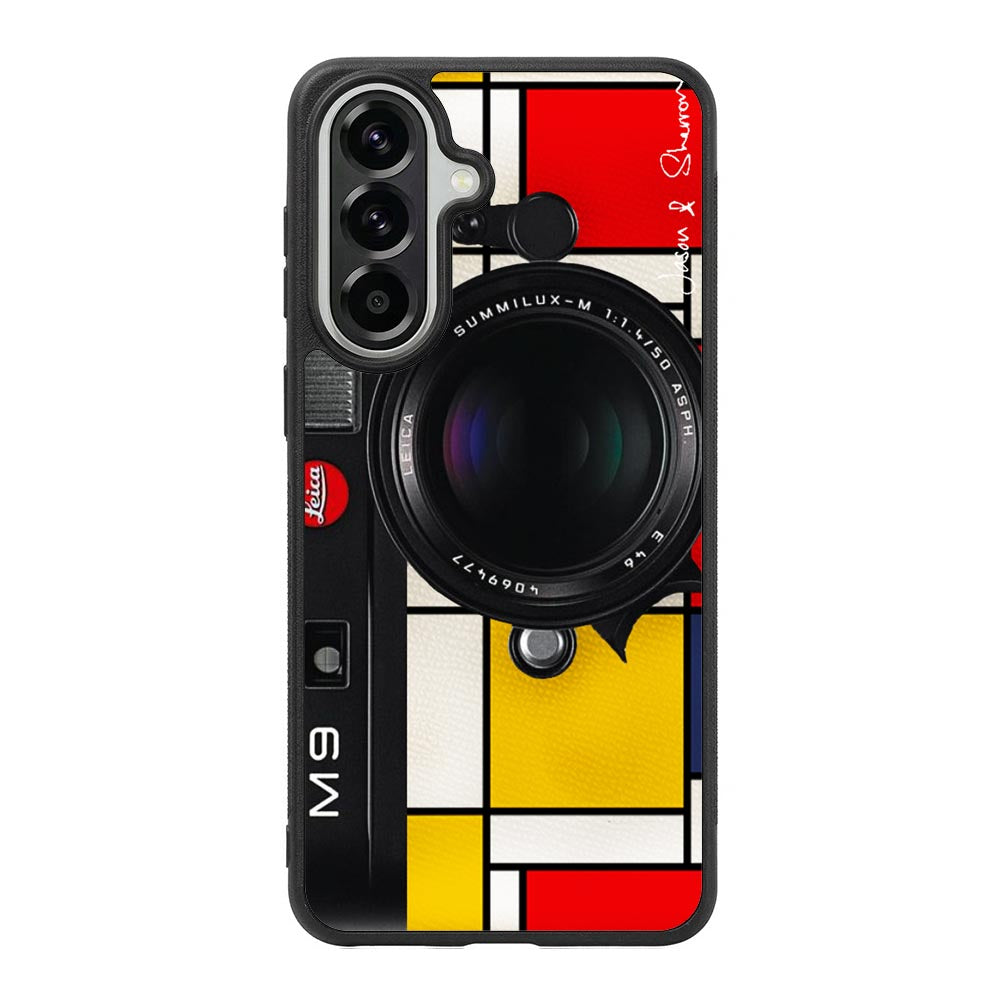 Black M9 Leica Camera Samsung Galaxy A37 Case OV9769