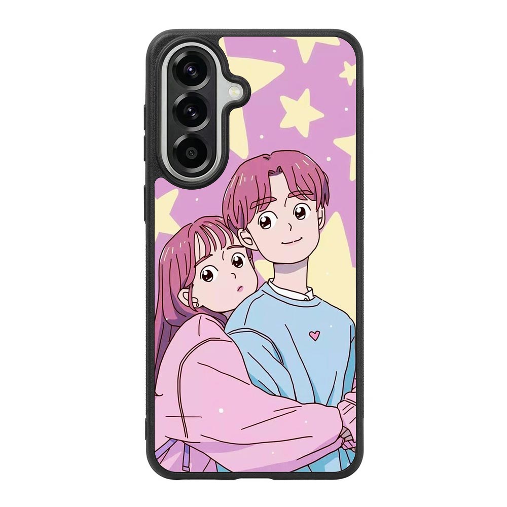 minnie mouse and mickey mouse Samsung Galaxy A37 Case QC8690