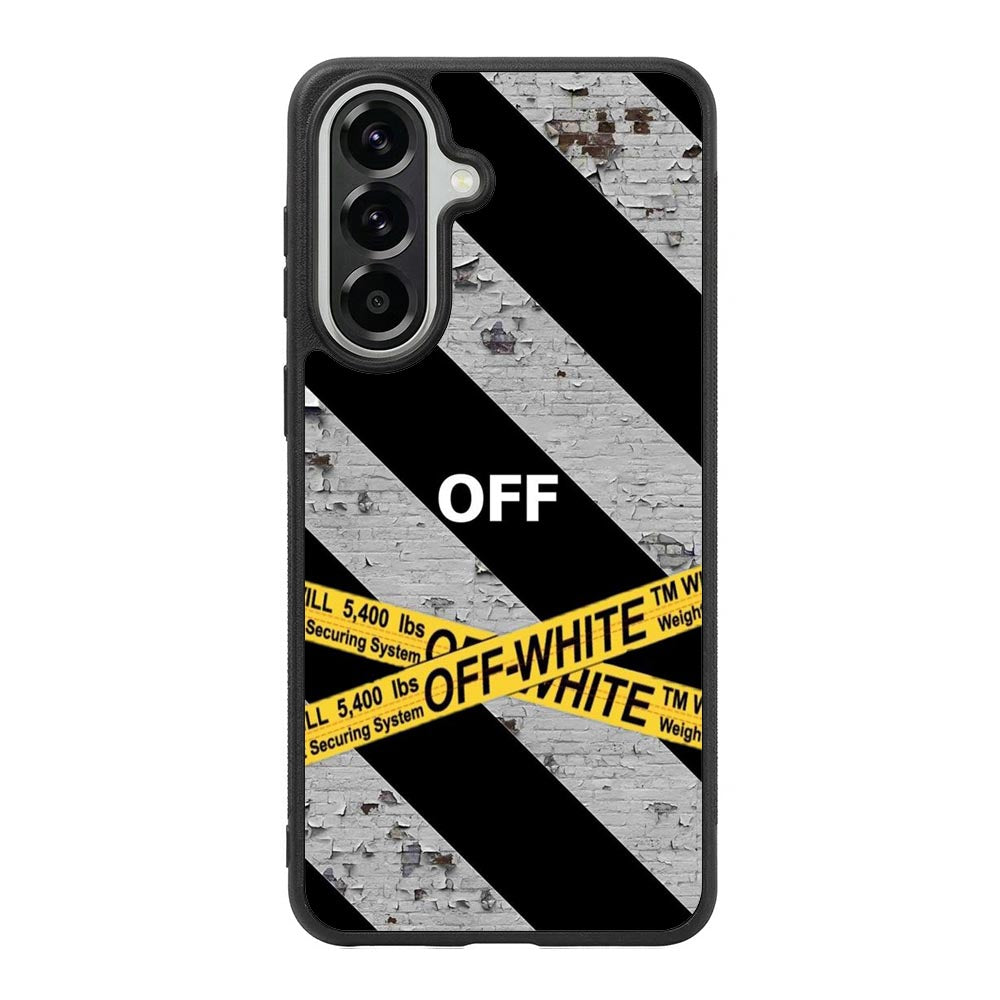 Black and grey Samsung Galaxy A37 Case OV8753