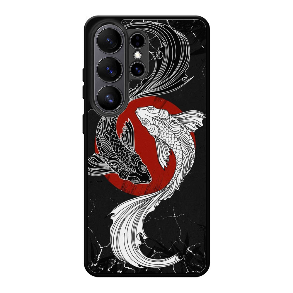 Yin And Yang Fish Samsung Galaxy S26 Ultra Case OV10961