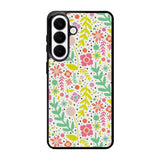 Floral pattern Samsung Galaxy S26 Case QC10568