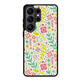 Floral pattern Samsung Galaxy S26 Ultra Case QC10568