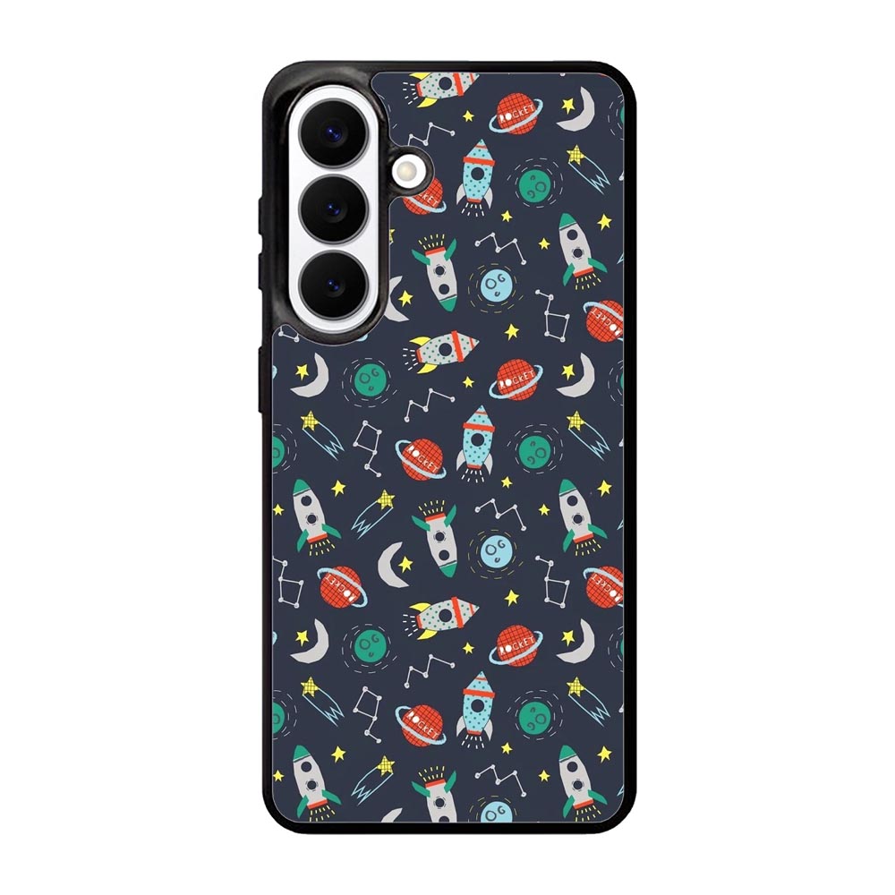 Rocket Pattern Samsung Galaxy S26 Plus Case OV10407
