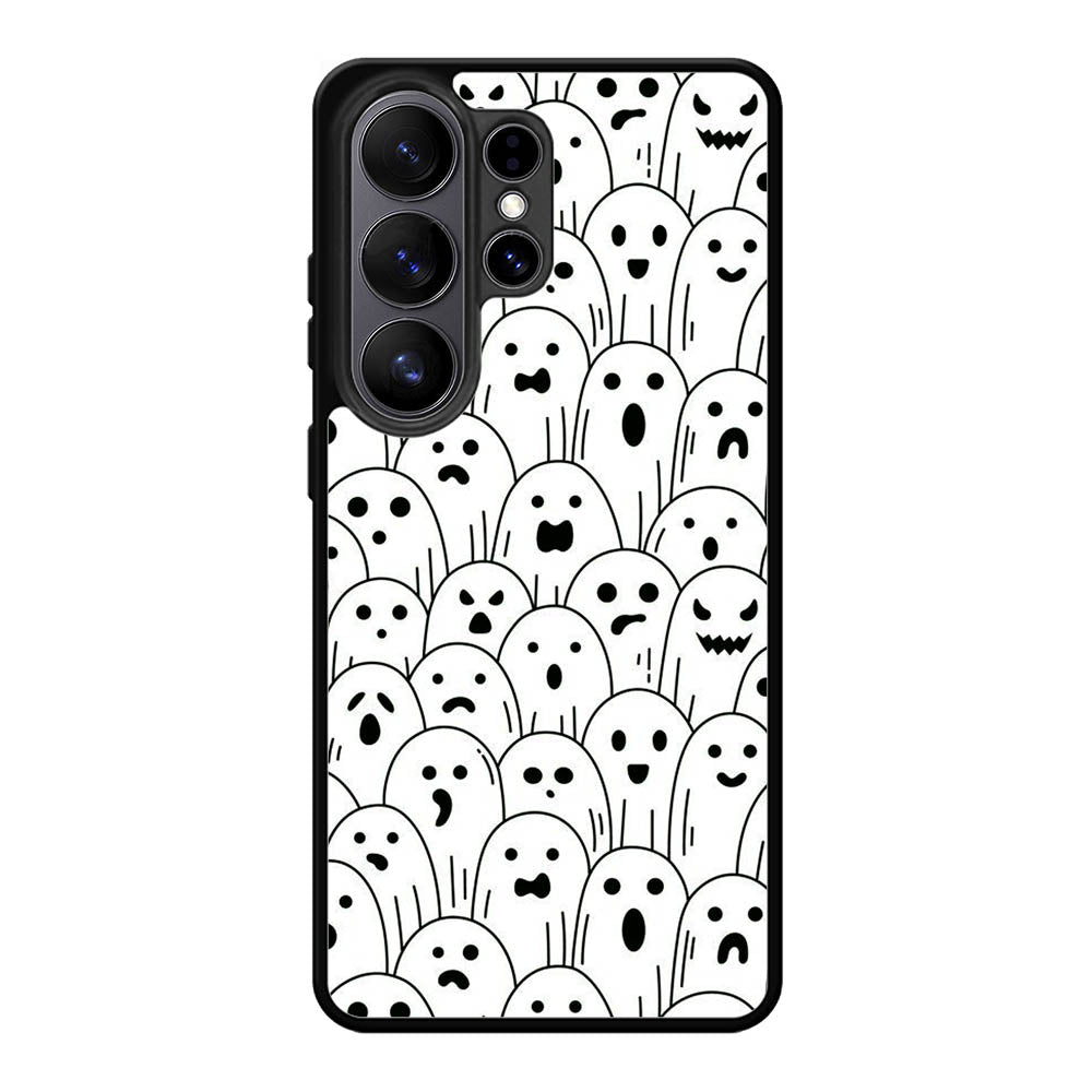 Ghost Pattern Samsung Galaxy S26 Ultra Case QC10580