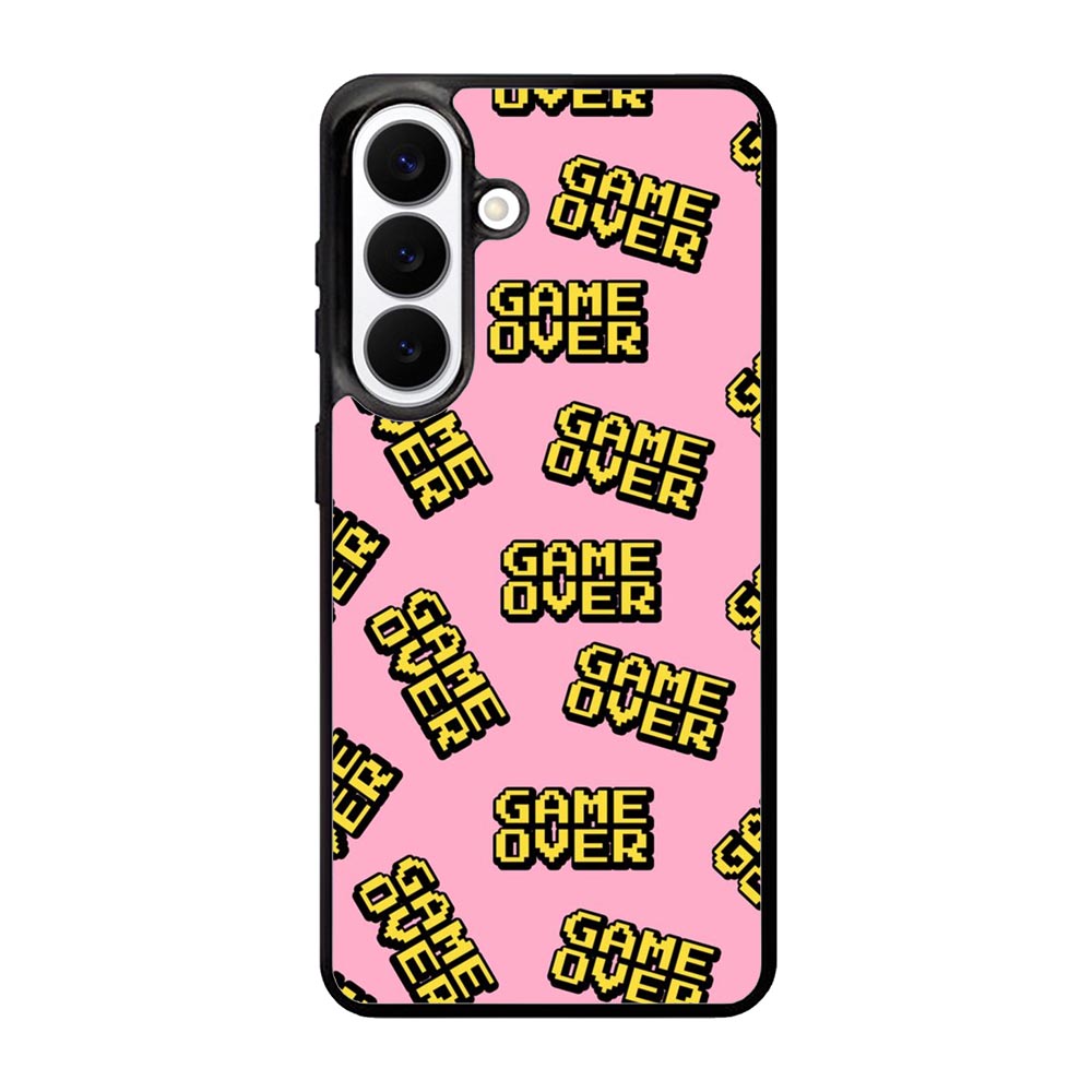 Game Over Pattern Samsung Galaxy S26 Plus Case OV10576