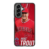 mike trout baseball Samsung Galaxy A57 Case QC3235
