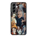 BILLIE EILISH SINGER COLLAGE Samsung Galaxy A57 Case