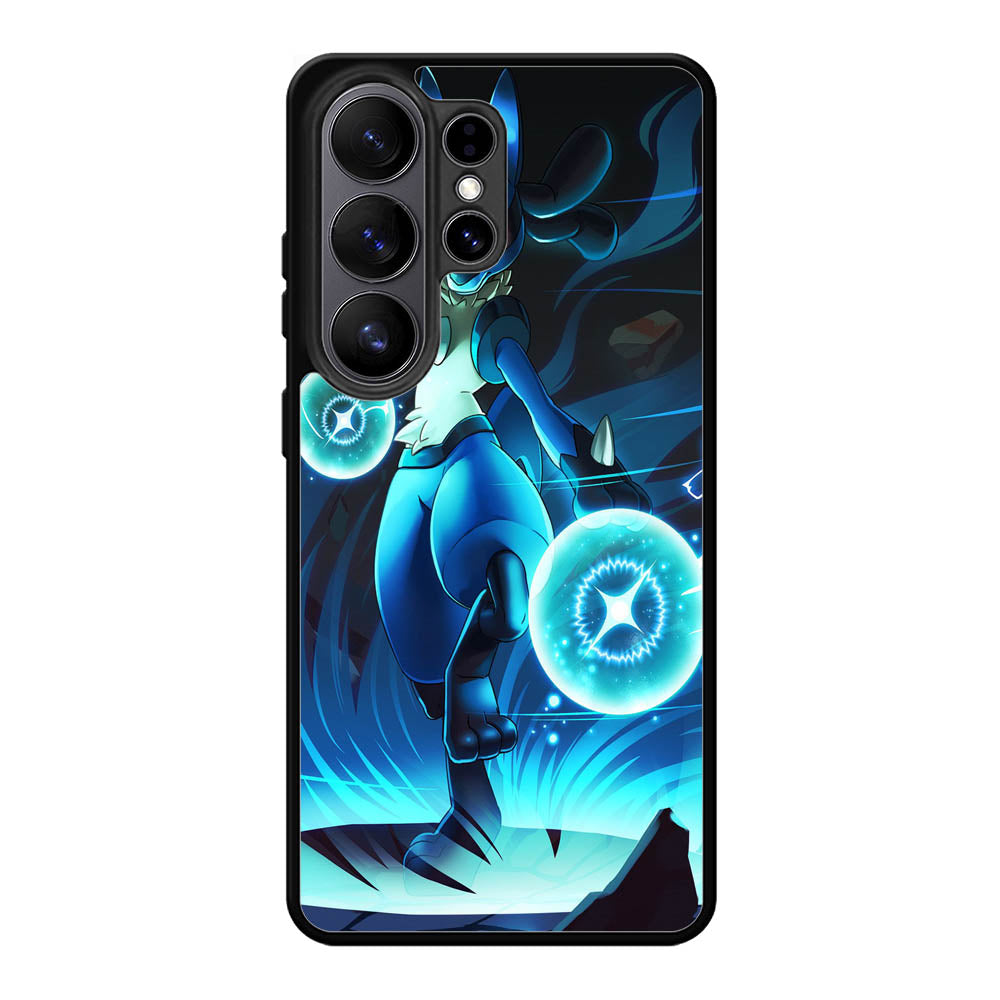 Pokemon Luxury Lucario Samsung Galaxy S26 Ultra Case