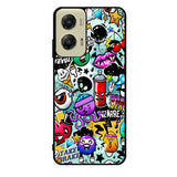 Cartoon Graffiti Motorola Moto G Stylus 5G 2024 Case