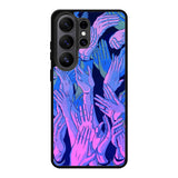 Vaporwave Wallpaper Hands Samsung Galaxy S26 Ultra Case OV7748