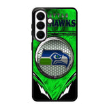 Seattle Seahawks Logo 2nd Samsung Galaxy S26 Case