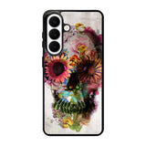Floral Skeleton Samsung Galaxy S26 Plus Case QC4869