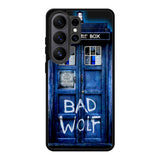 Doctor Who TARDIS Bad Wolf Blue Samsung Galaxy S26 Ultra Case