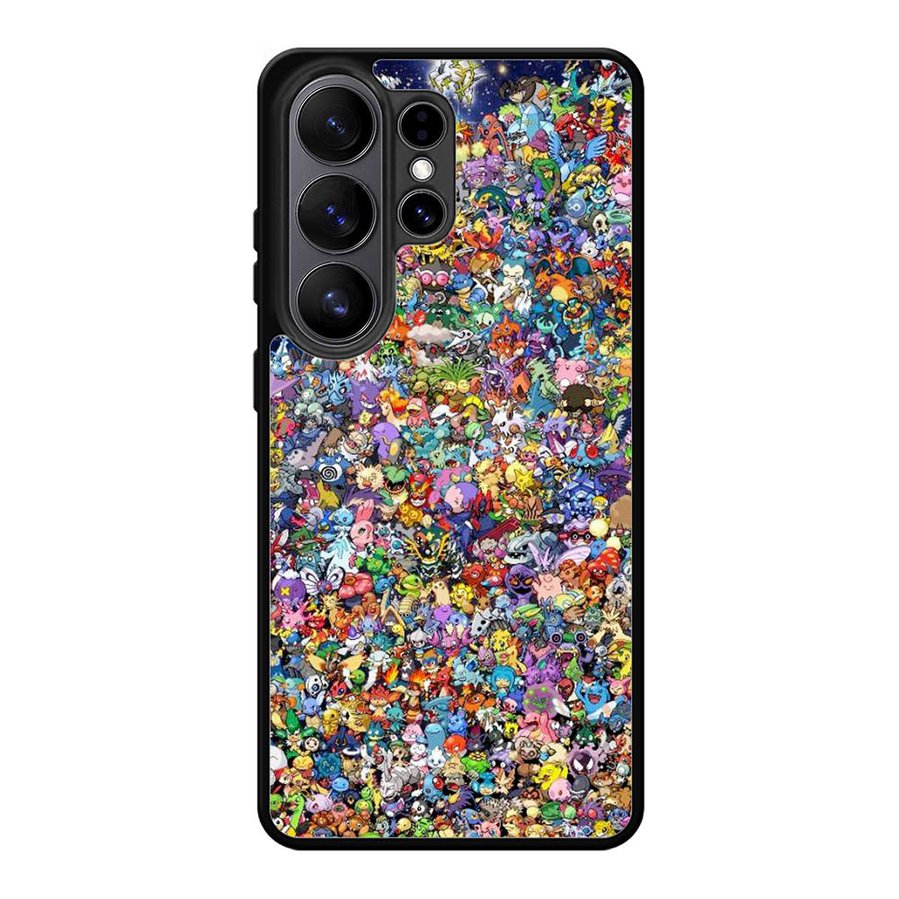 Pokemon Collage Samsung Galaxy S26 Ultra Case