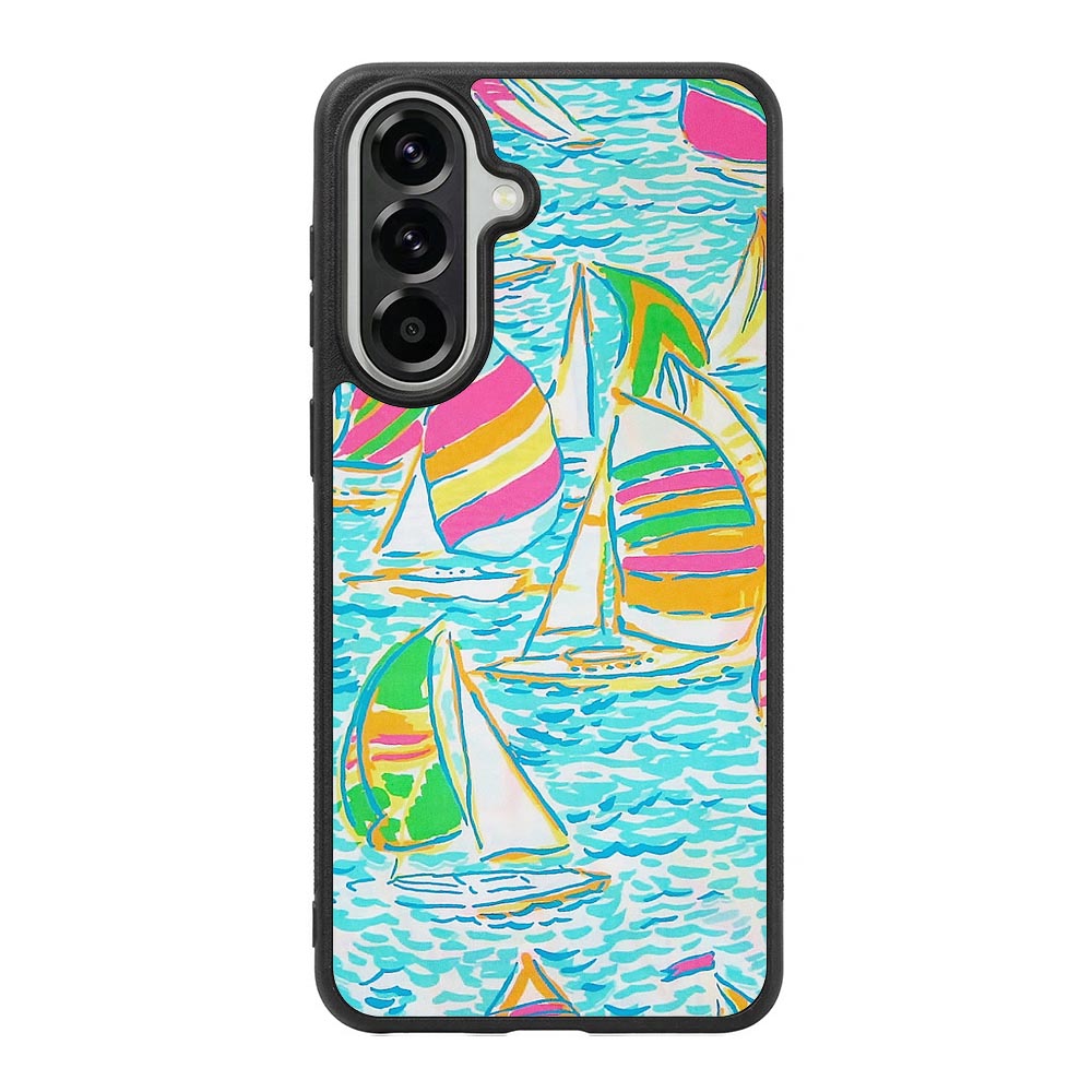 Lilly Pulitzer Sailboat Samsung Galaxy A37 Case